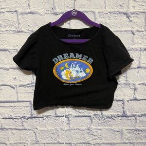 PacSun Black tee with Care Bears graphic. Features 'Dreamer' text